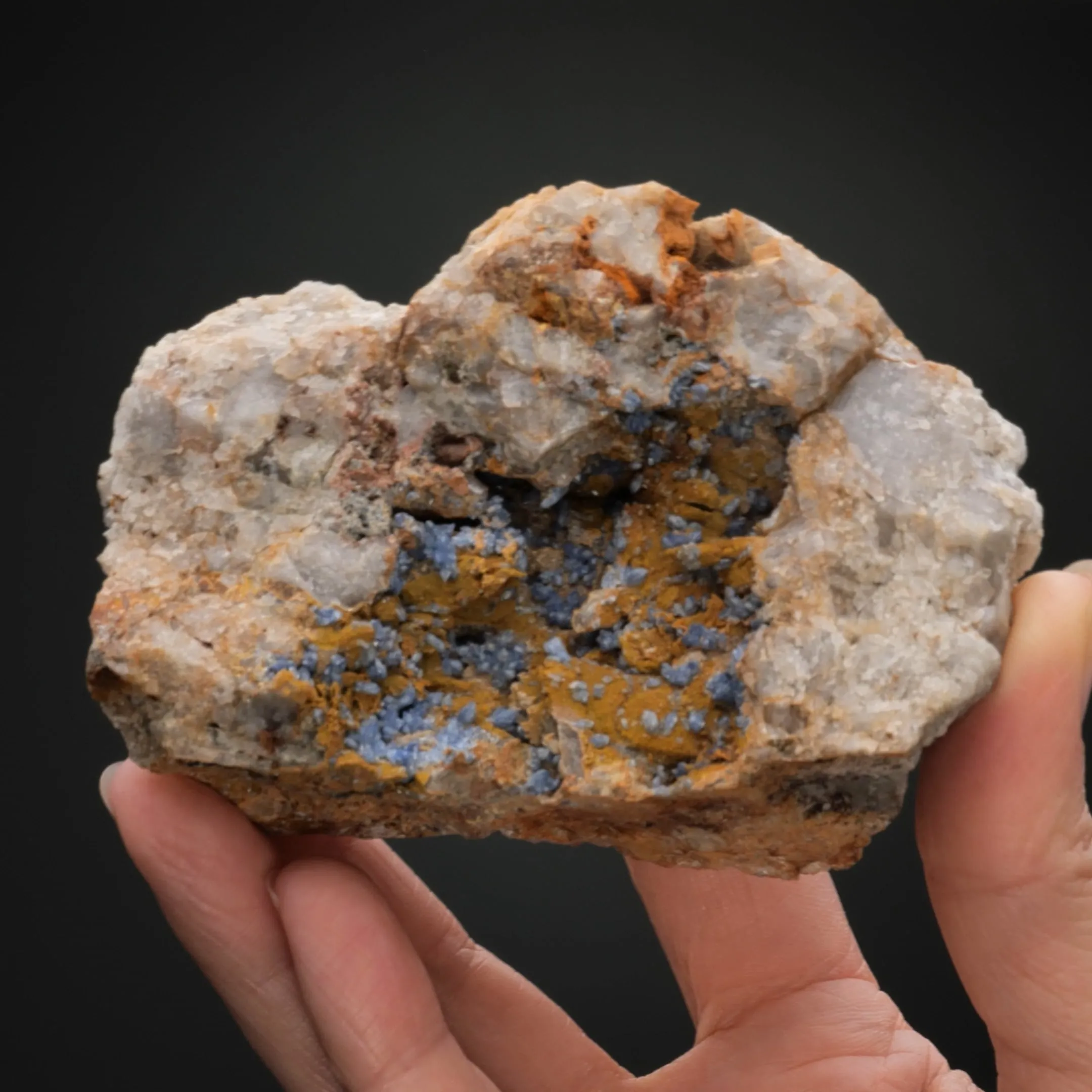 Scorodite with Pharmacosiderite - image 2