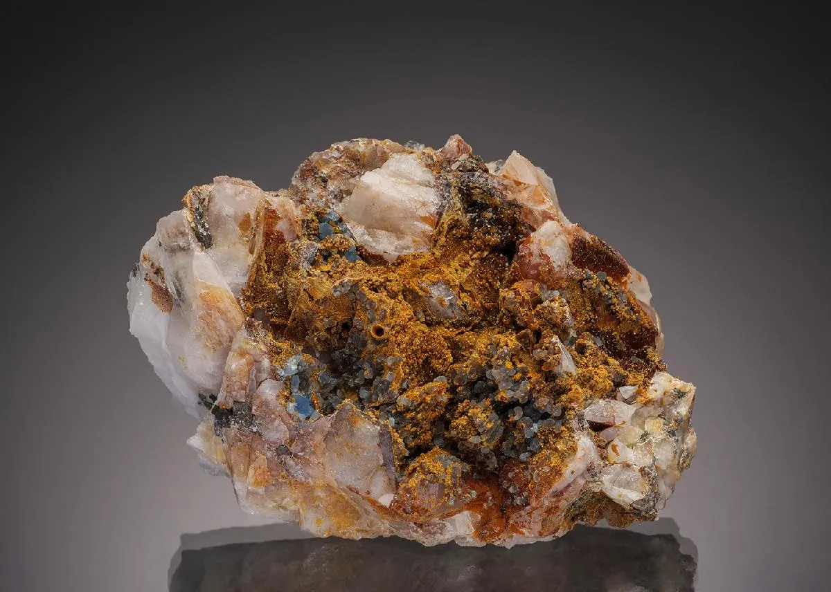 Scorodite with Pharmacosiderite - image 1
