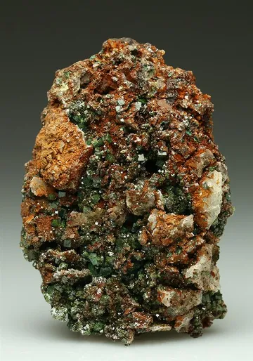 Scorodite with Pharmacosiderite