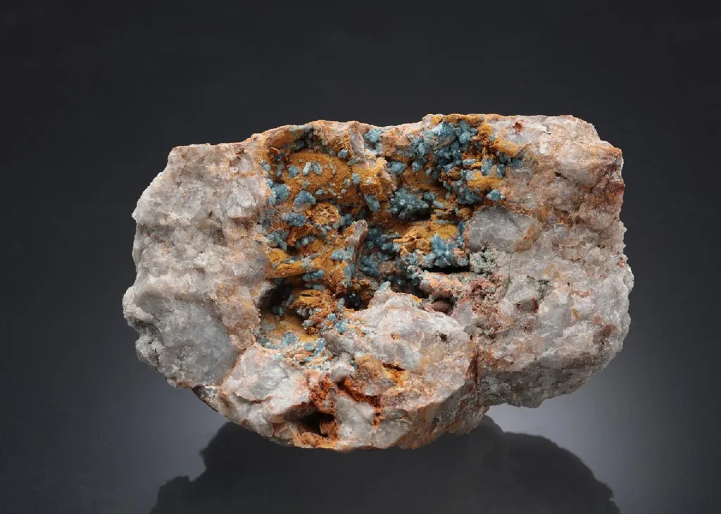 Scorodite with Pharmacosiderite image