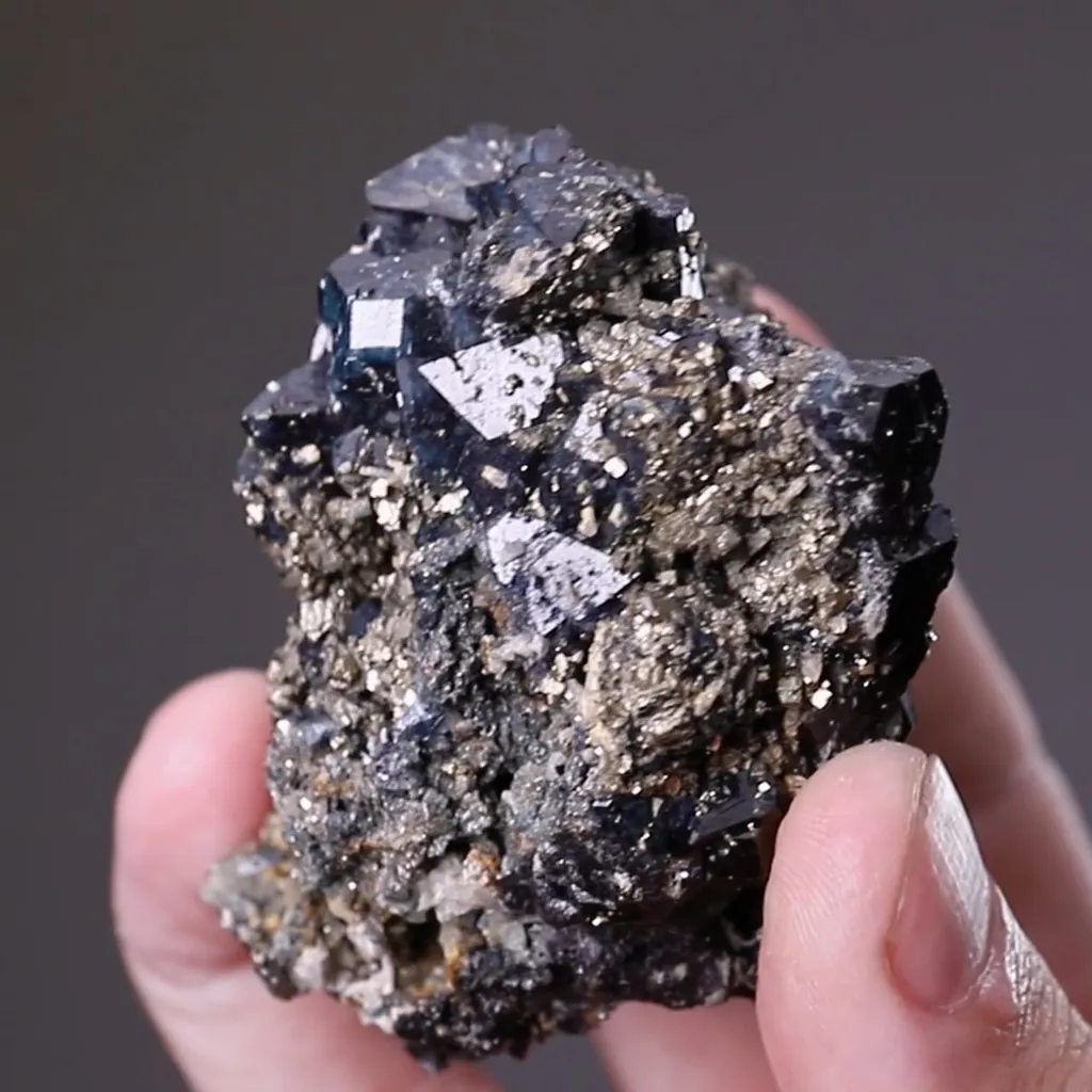 Scorodite with Pyrite - image 2