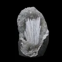 Selfstanding Scolecite Spray Geode With MM Quartz Natural Mineral Specimen - image 1