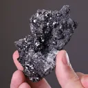 Semseyite and Sphalerite with Jamesonite and Quartz - image 2