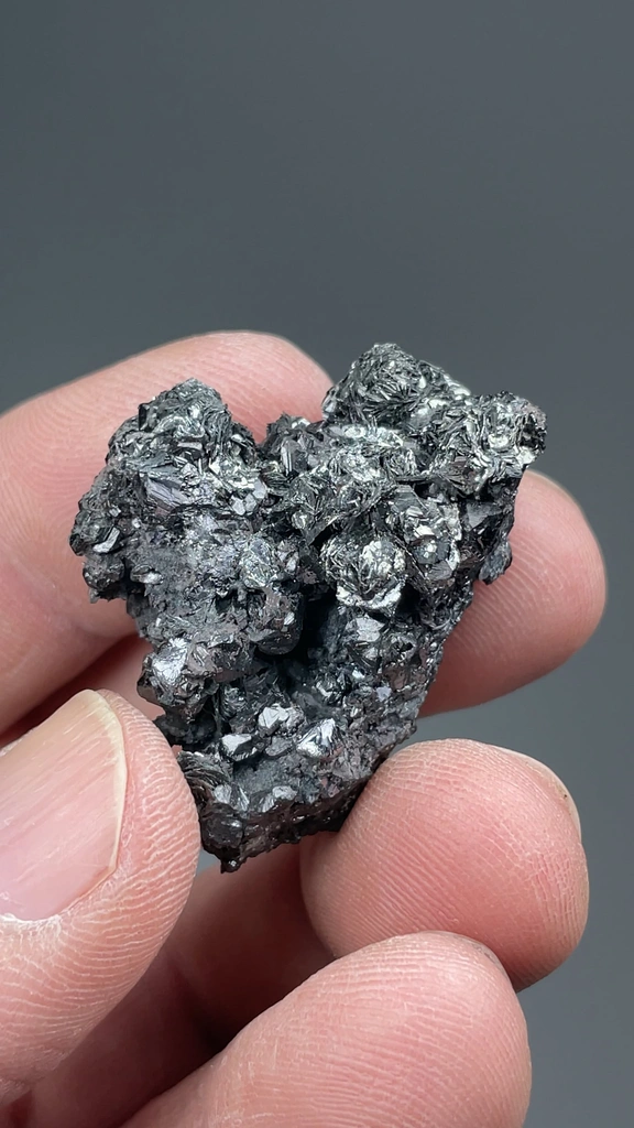 Semseyite from Herja Mine, Baia Mare, Maramureș County, Romania - image 2