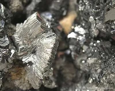 Semseyite on Sphalerite - image 2