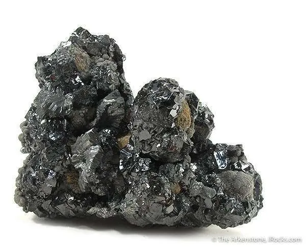 Semseyite on Sphalerite image
