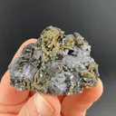 Semseyite with Pyrite after Pyrrhotite, Galena, Sphalerite - image 2