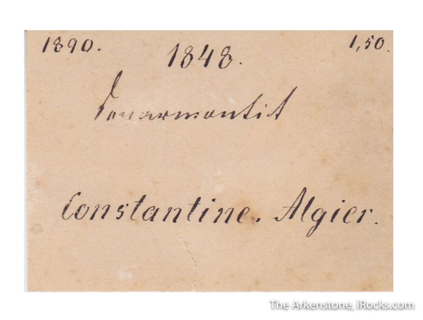 Senarmontite (circa 1848) - image 2