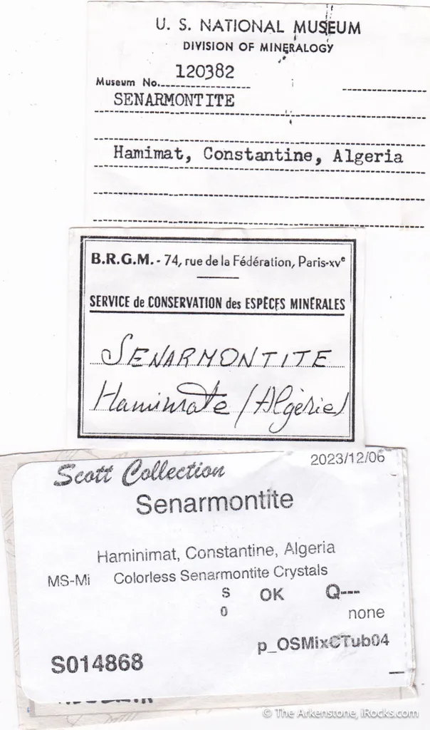 Senarmontite (circa late 1800s) - image 5