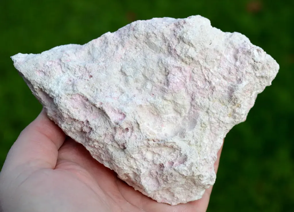 Sepiolite & Pink Opal var. Quinzite - 600 grams - Quincy, Vierzon, Cher, Centre-Val de Loire, France - image 6