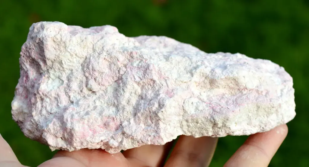 Sepiolite & Pink Opal var. Quinzite - 748 grams - Quincy, Vierzon, Cher, Centre-Val de Loire, France - image 3