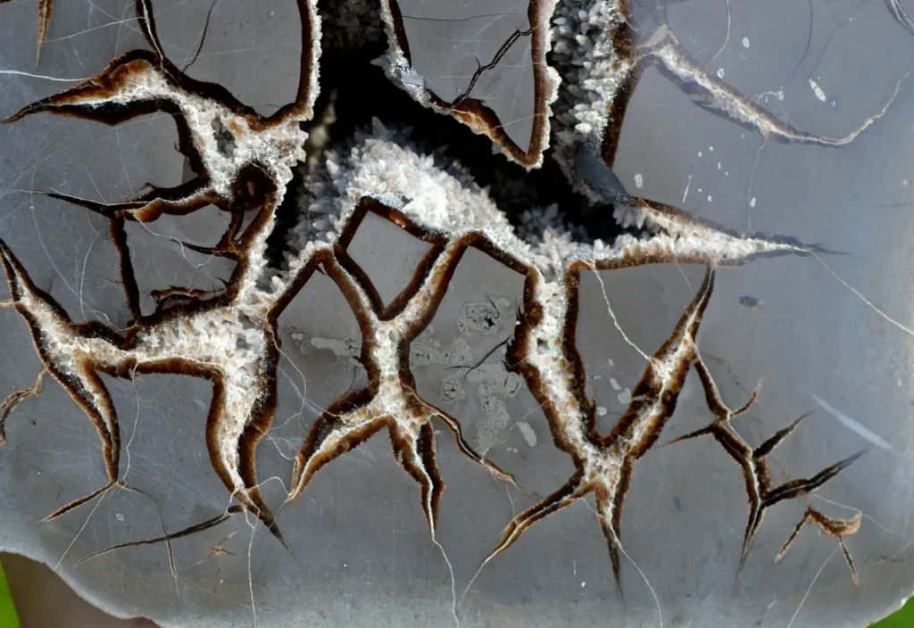 Septaria & Calcite 2790 grams - Crêt Chalam, Chézery-Forens, Arrondissement of Gex, Ain, France - image 3