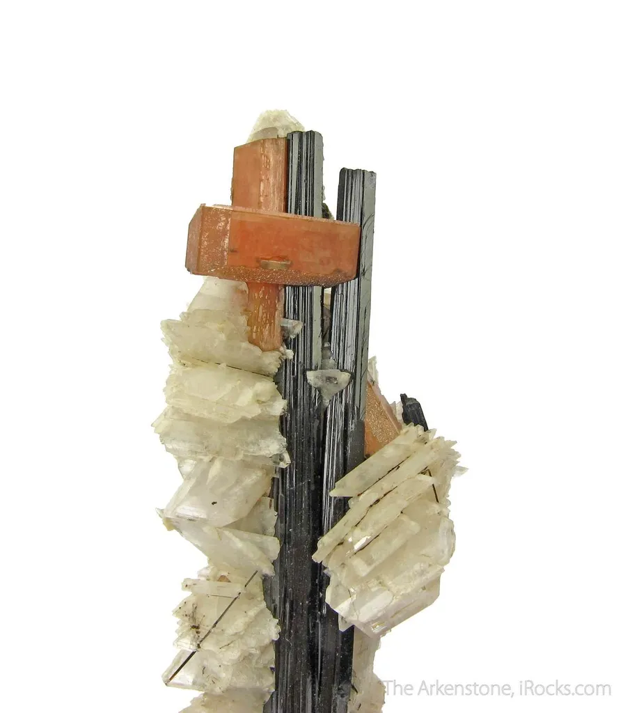 Serandite and Albite on Aegerine - image 4