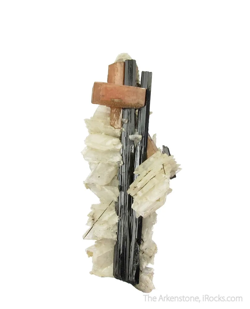 Serandite and Albite on Aegerine - image 2