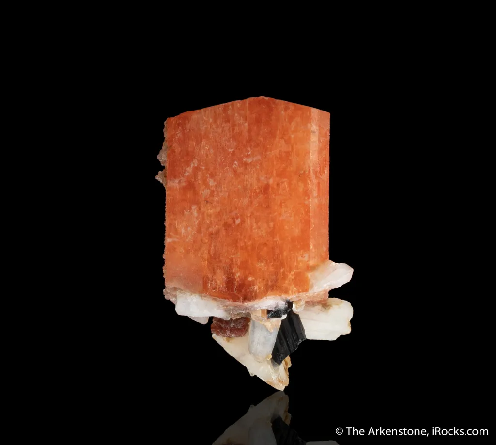 Serandite with Natrolite image