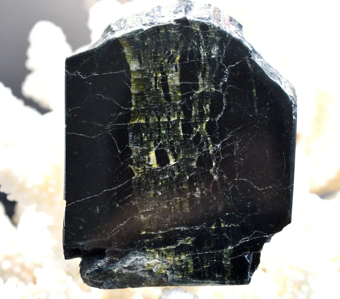 Serpentine & Chrysotile 107 grams - Claviere, Susa Valley, Turin, Piedmont, Italy - image 2