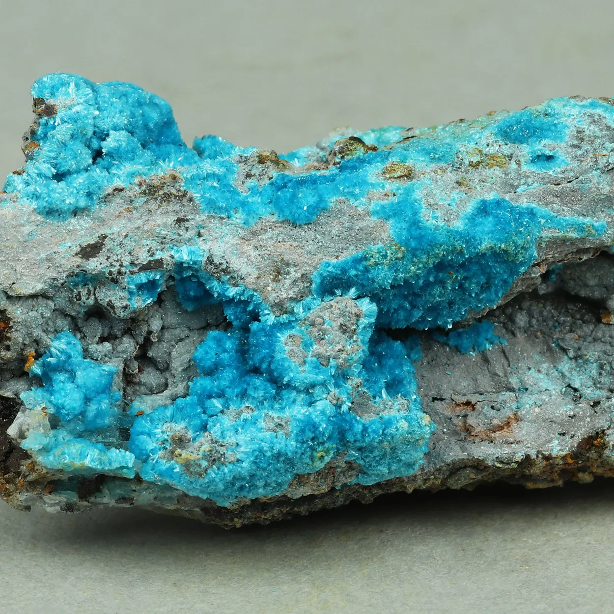 Serpierite from Greece, Attica, Kamariza Mines, Serpieri Mine - image 3