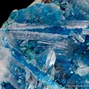 Serpierite & Serpierite inclusions in Gypsum - image 3