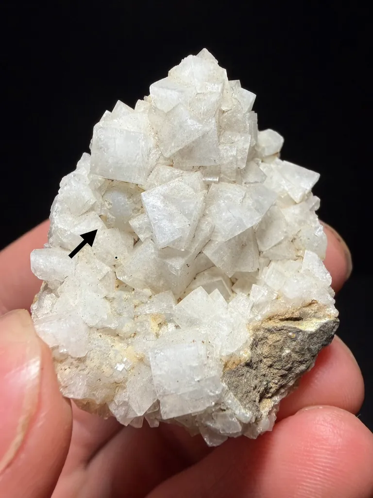 (set) 5 Specimens of Chabazite, one with Thomsonite - image 3