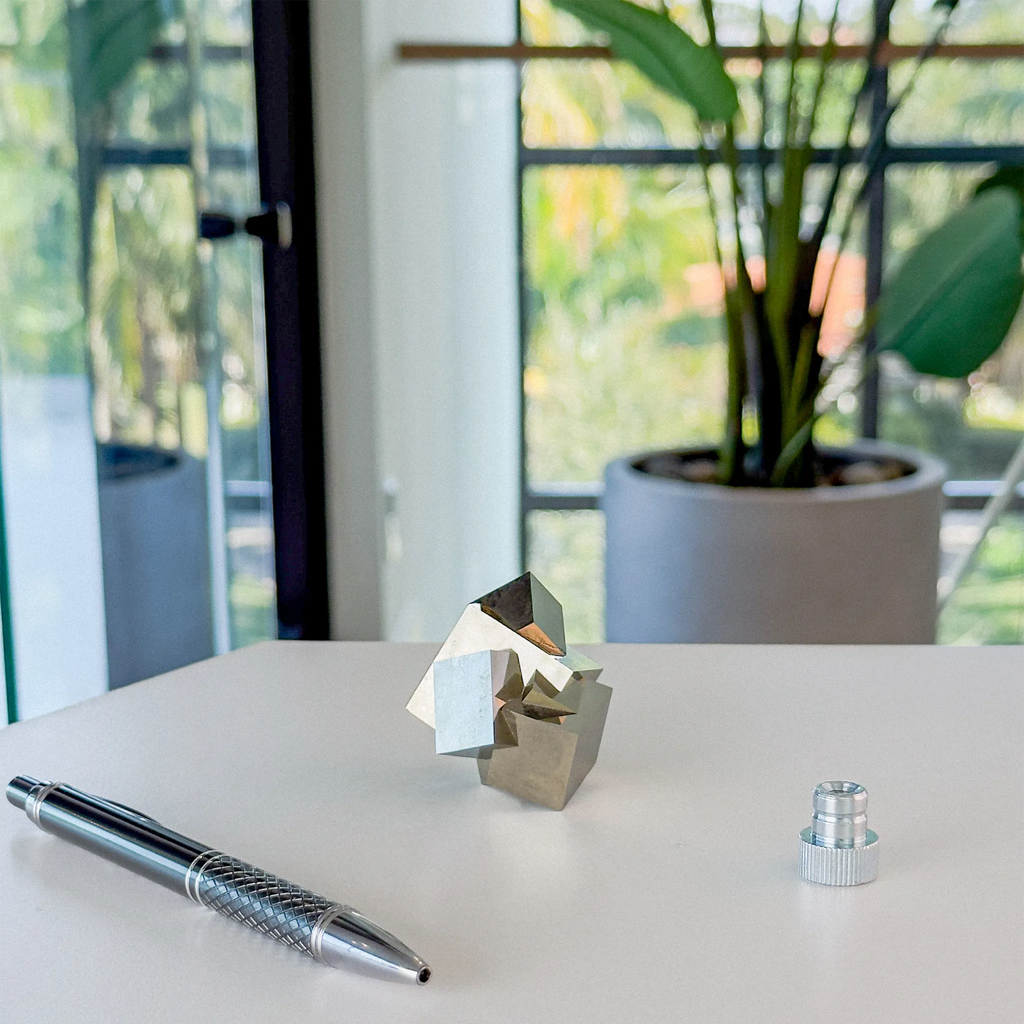 Sextuplet Pyrite Cubes no matrix - image 2