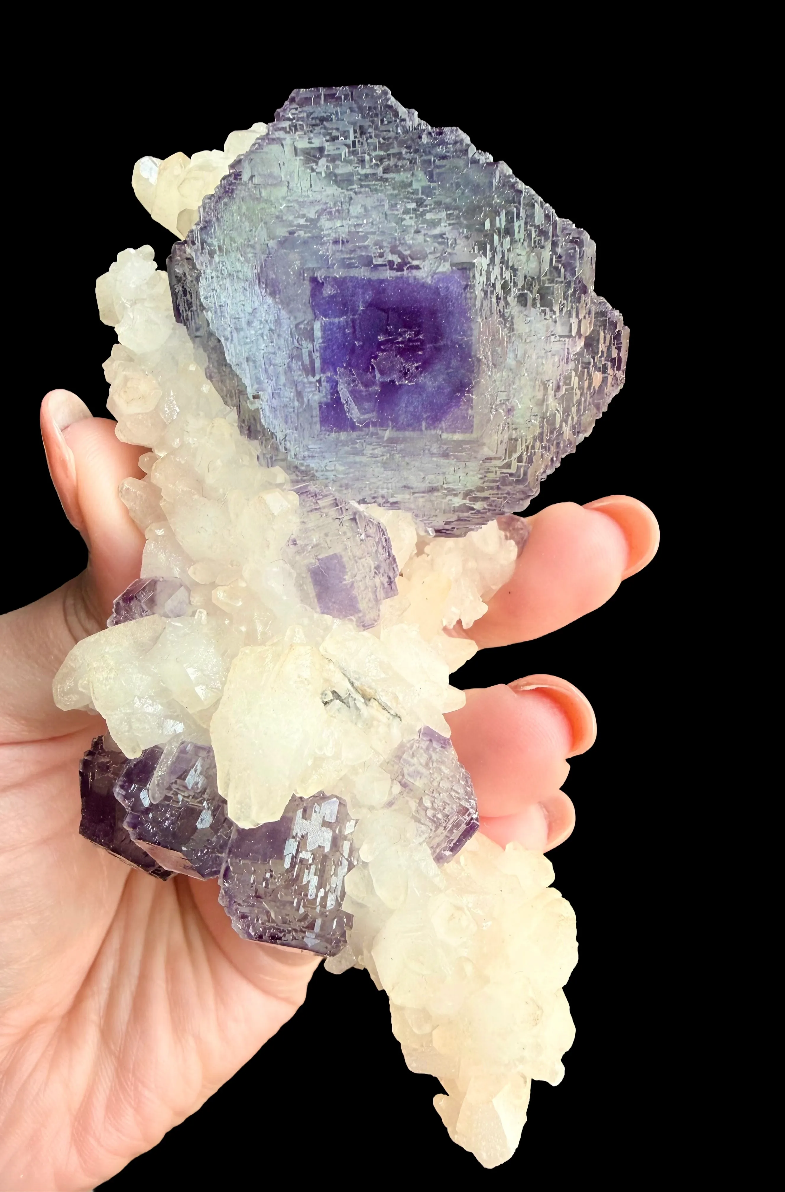 Shangbao Fluorite from China, Hunan, Hengyang, Leiyang Co., Shangbao Mine - image 1