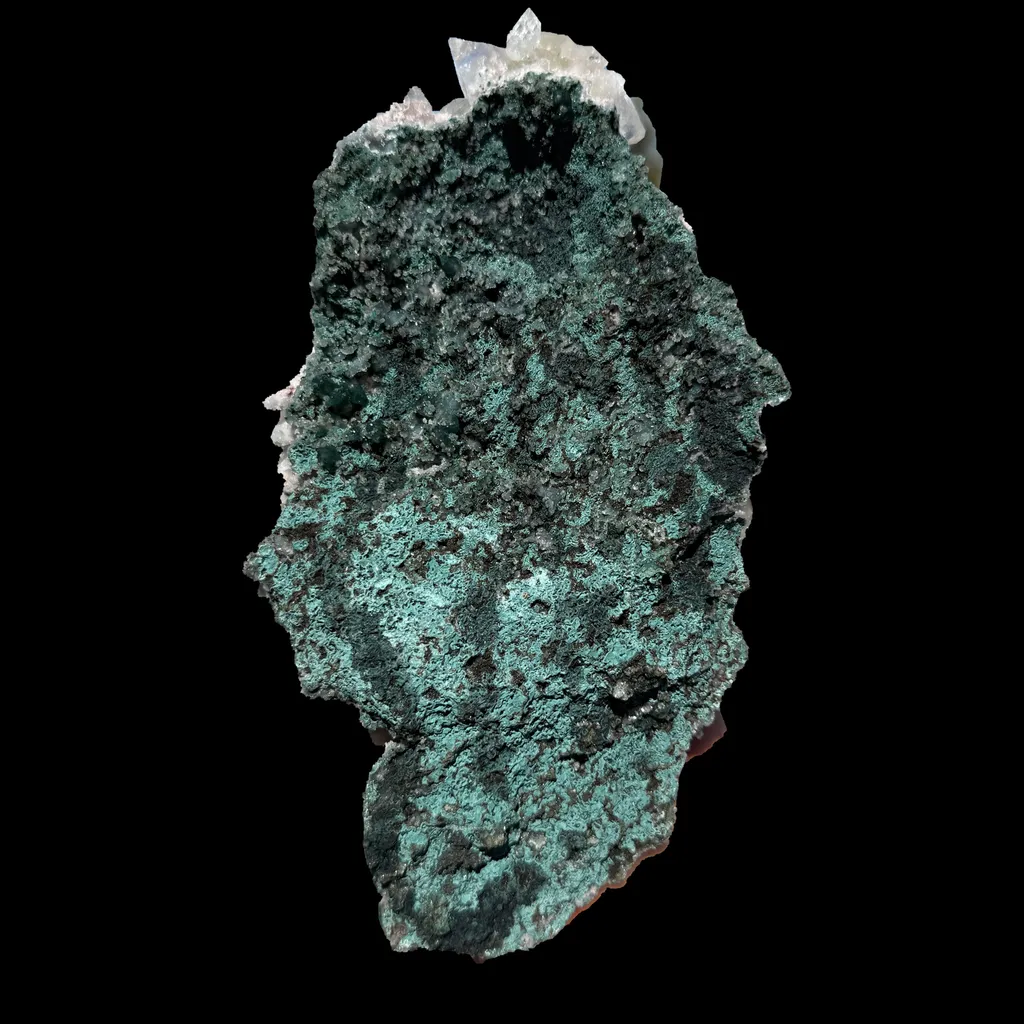 Sharply Terminated Green Apophyllite with Stilbite on Pink Chalcedony Matrix – Zeolite Mineral Specimen from Jalgaon - image 8