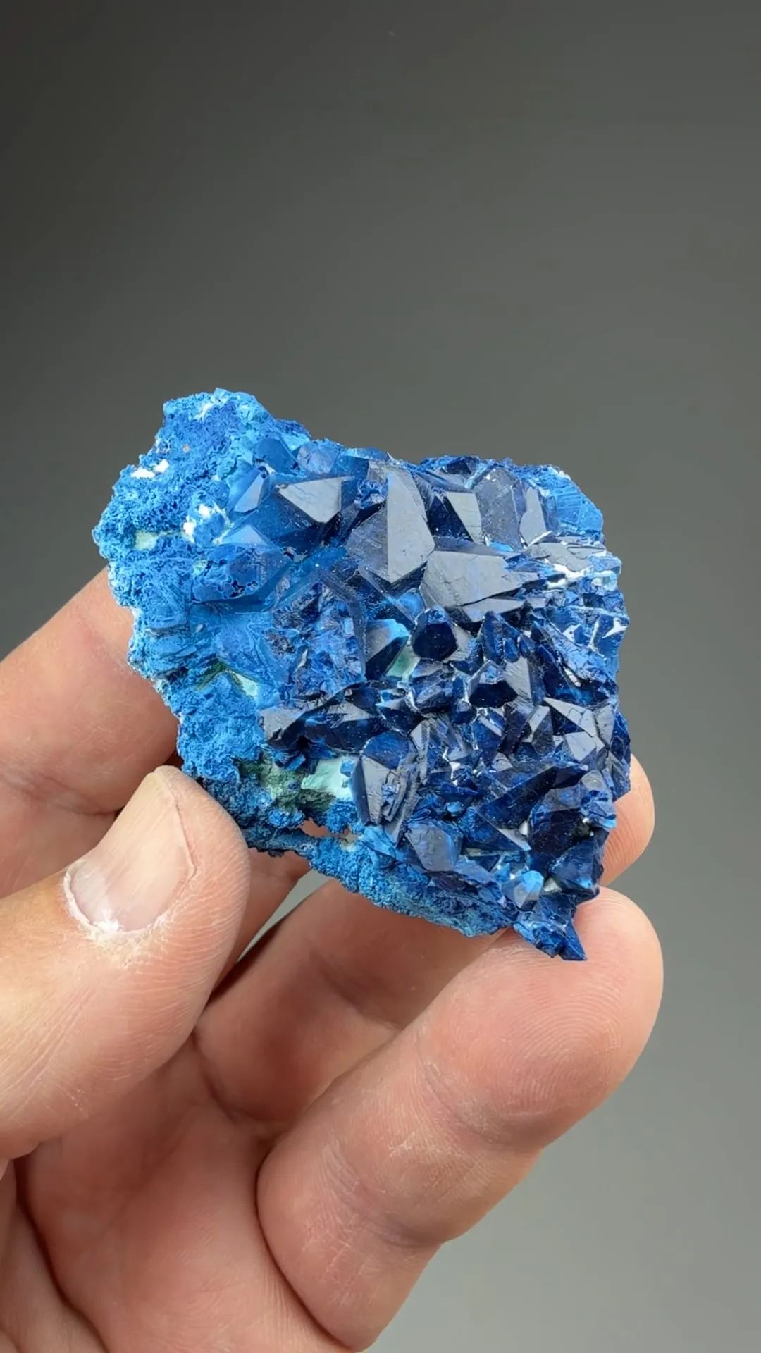 Shattuckite after Calcite - image 2