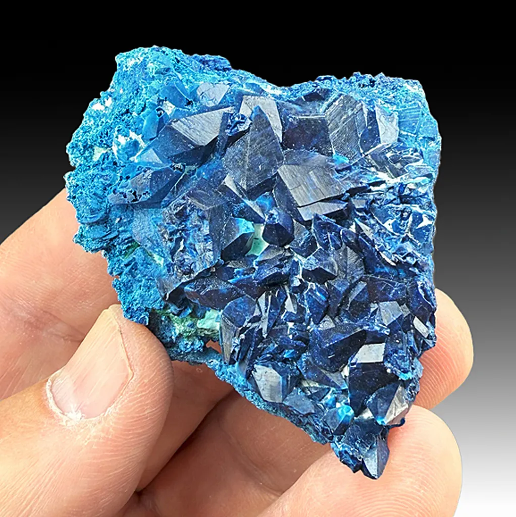 Shattuckite after Calcite image