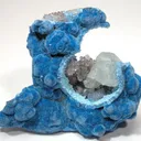 Shattuckite, Calcite - image 1