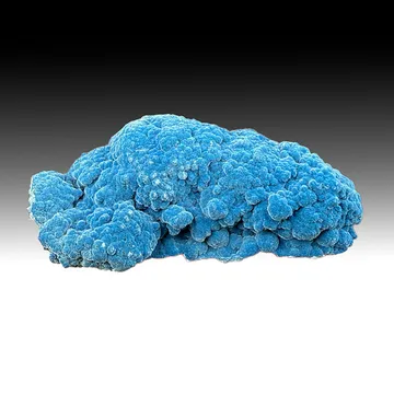 Shattuckite from Kaokoveld Plateau, Kunene Region, Namibia