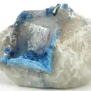 Shattuckite Included in Quartz - image 2