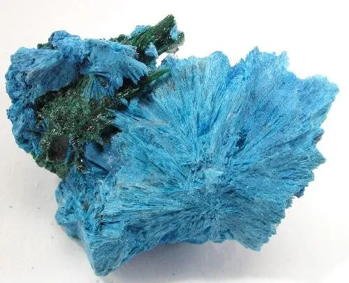 Shattuckite, Malachite image