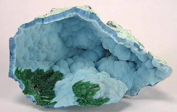 Shattuckite, Malachite image