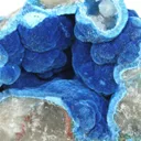 Shattuckite Pocket in Quartz - image 2