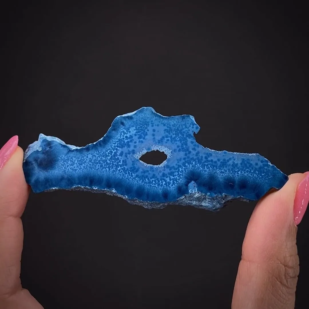 Shattuckite (polished slice) - image 1