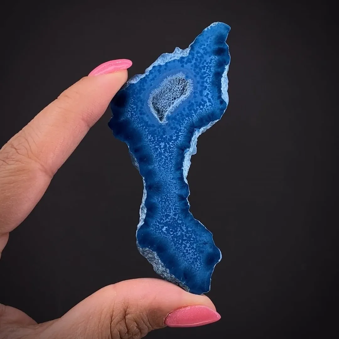 Shattuckite (polished slice) - image 1