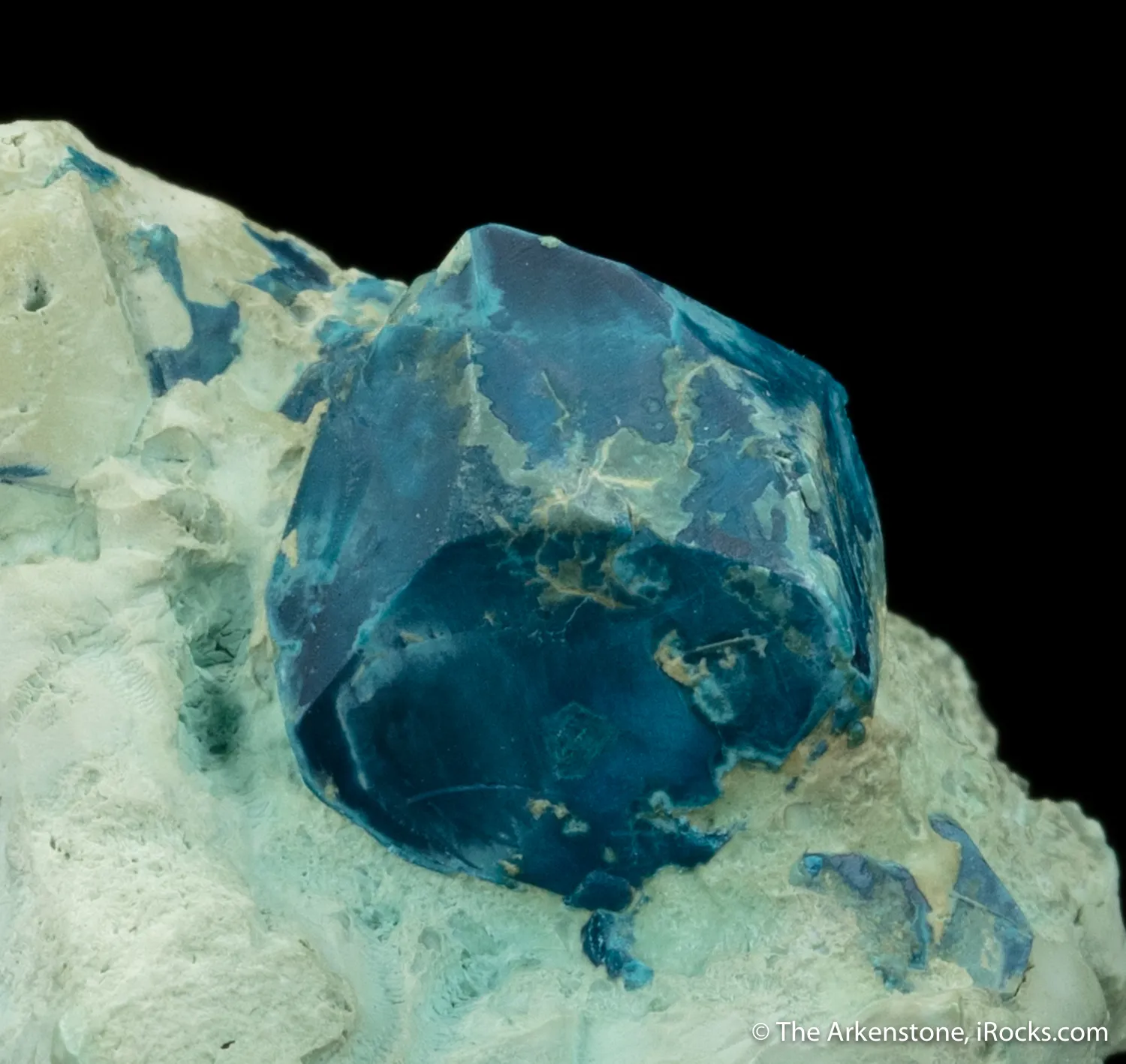 Shattuckite ps. Cuprite - image 1