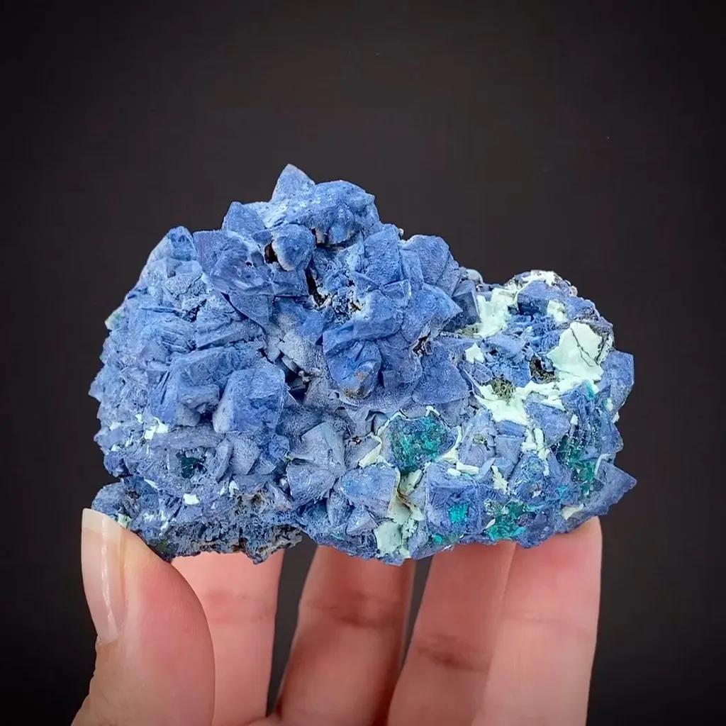Shattuckite ps Dioptase image
