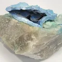 Shattuckite, Quartz - image 1