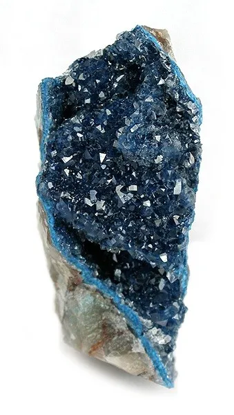 Shattuckite, Quartz image