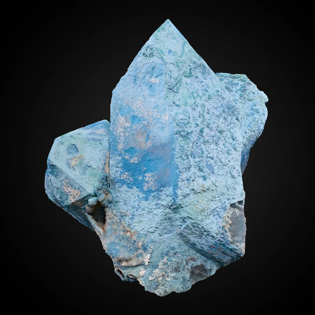 Shattuckite, Quartz image