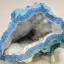 Shattuckite, Quartz, Malachite - image 1