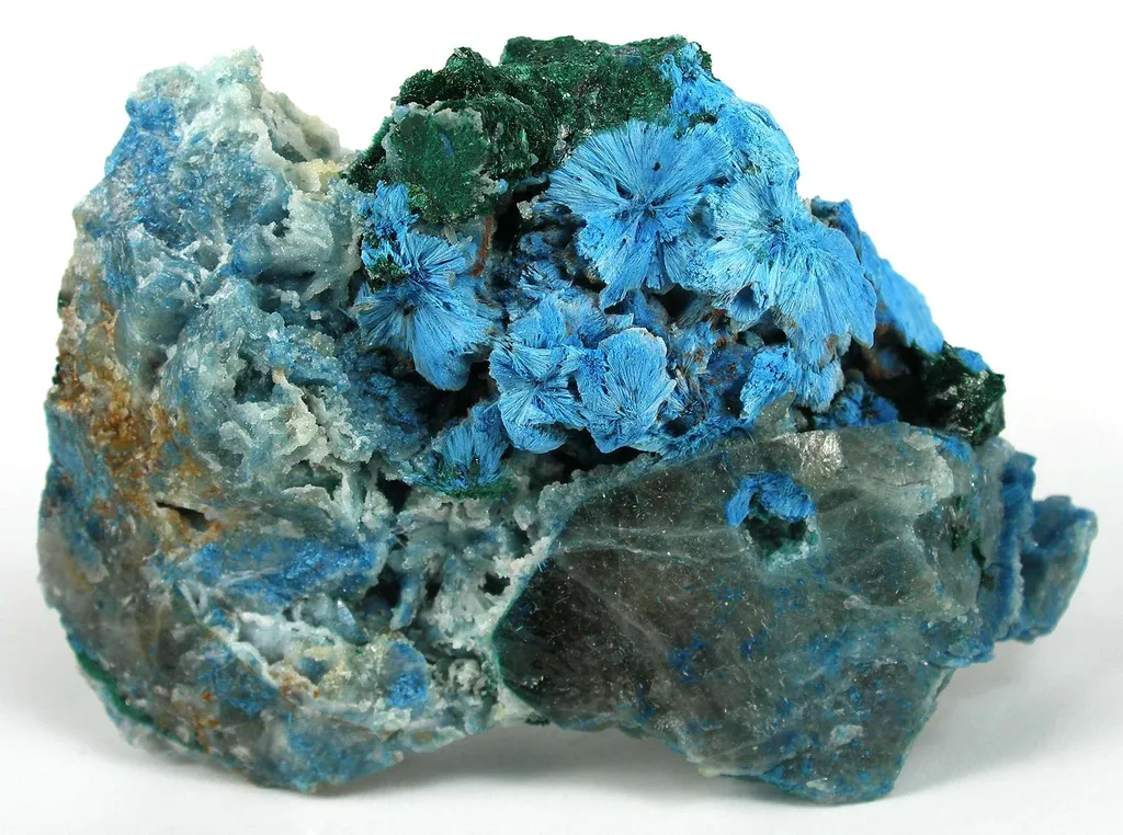 Shattuckite (Rare Crystals Ps. After Malachite) image