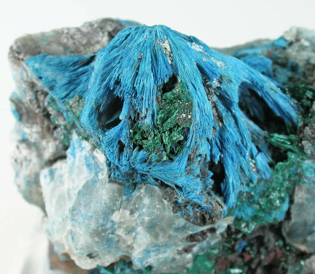 Shattuckite (Rare Crystals Ps. After Malachite) - image 2