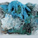 Shattuckite (Rare Crystals Ps. After Malachite) - image 1