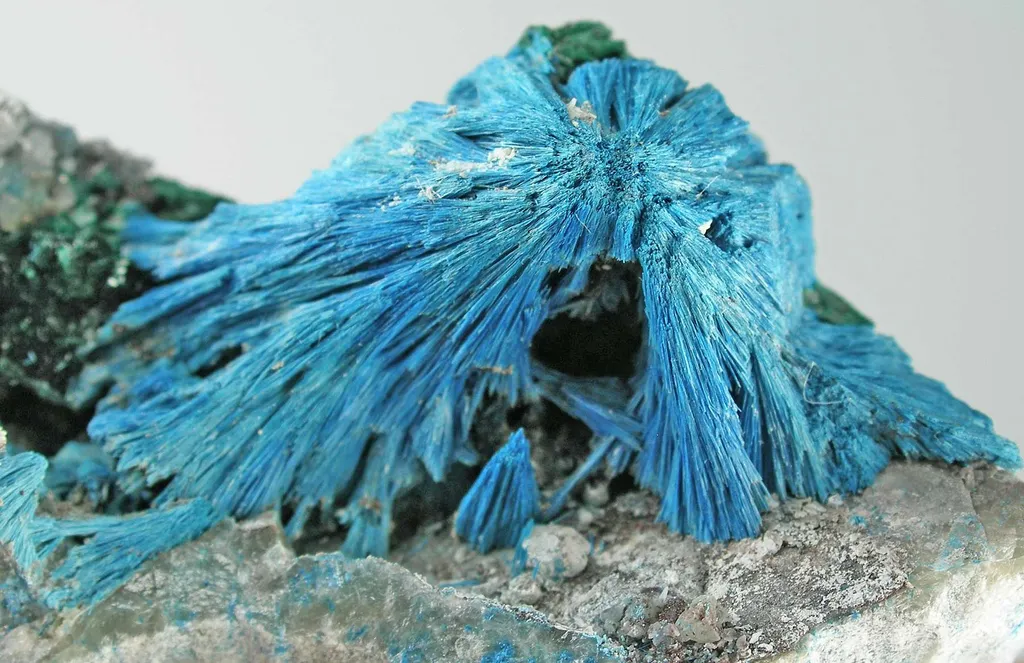 Shattuckite (Rare Crystals Ps. After Malachite) - image 3