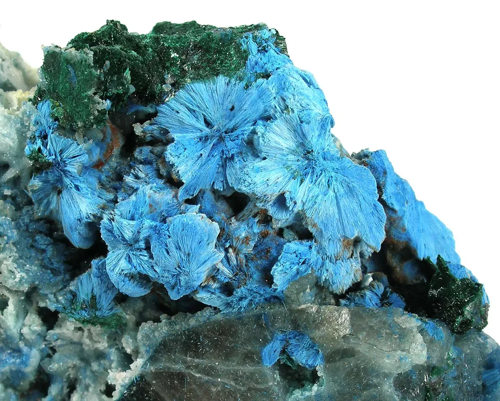 Shattuckite (Rare Crystals Ps. After Malachite) - image 2