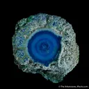 Shattuckite stalactite end cap - image 4