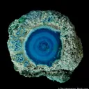 Shattuckite stalactite end cap - image 1