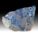 Shattuckite with Quartz - image 1